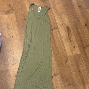 Free People Sage Green Maxi Dress